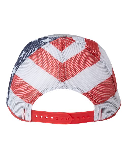 Kati Gray Printed American Mesh Trucker Hat