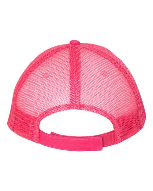 Valucap Pink Sandwich Trucker hat