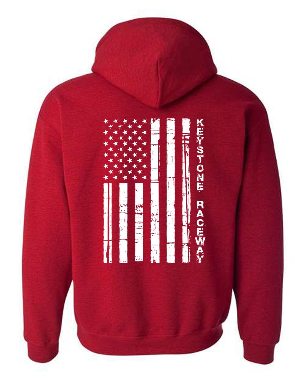 Keystone Flag Hoodie with White Logo