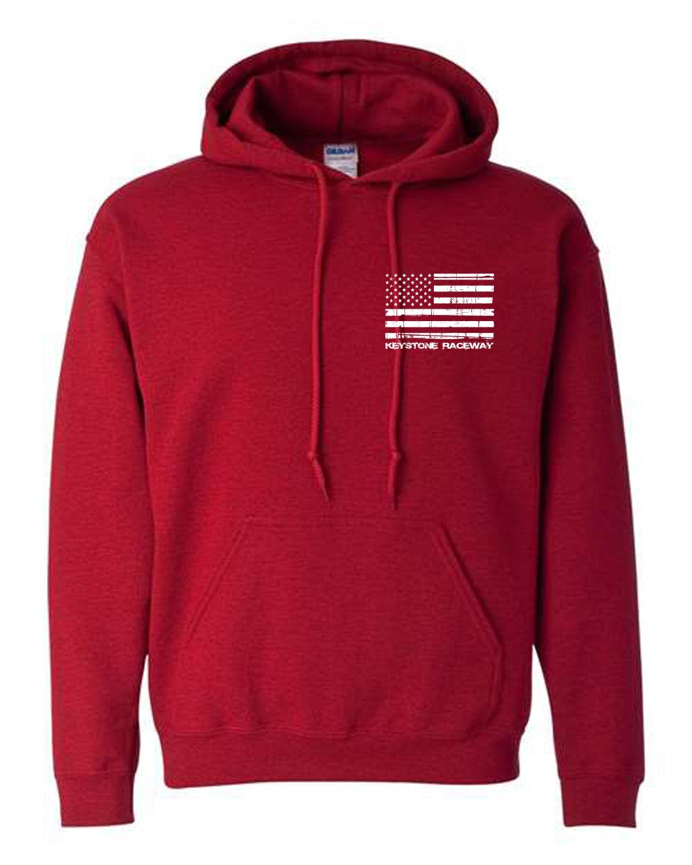 Keystone Flag Hoodie with White Logo