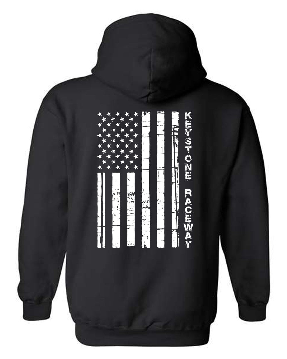 Keystone Flag Hoodie with White Logo