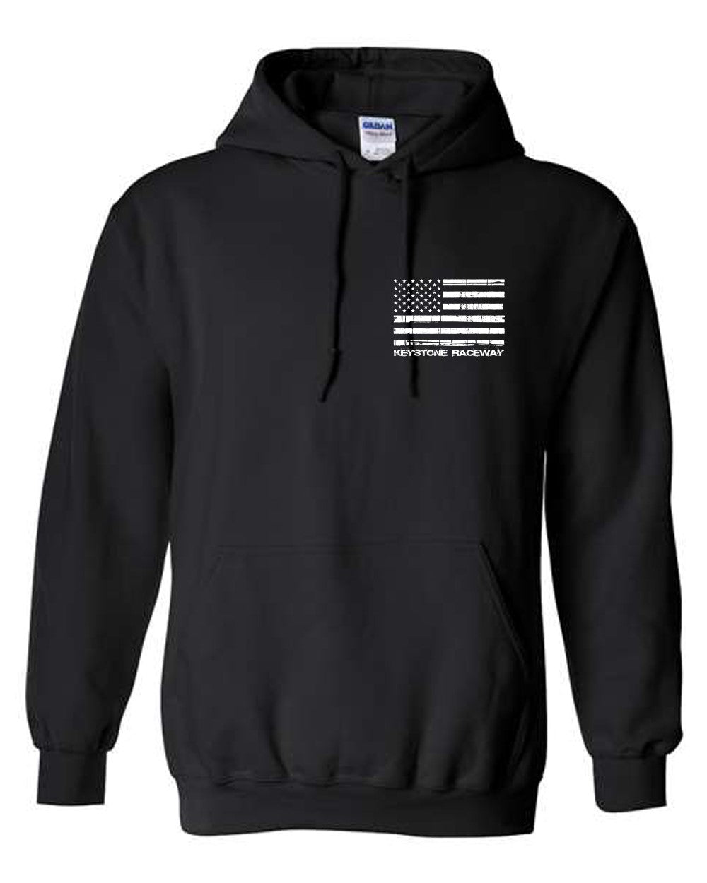 Keystone Flag Hoodie with White Logo