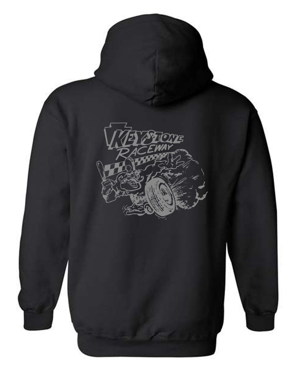 Keystone Cop Hoodie with Gray Logo