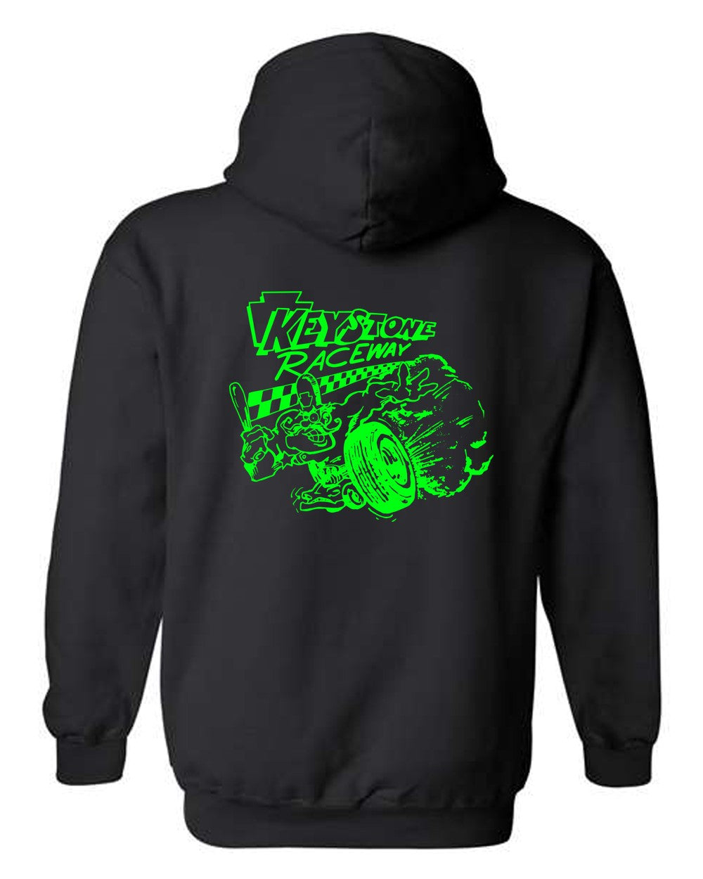 Keystone Cop Hoodie with Green Logo