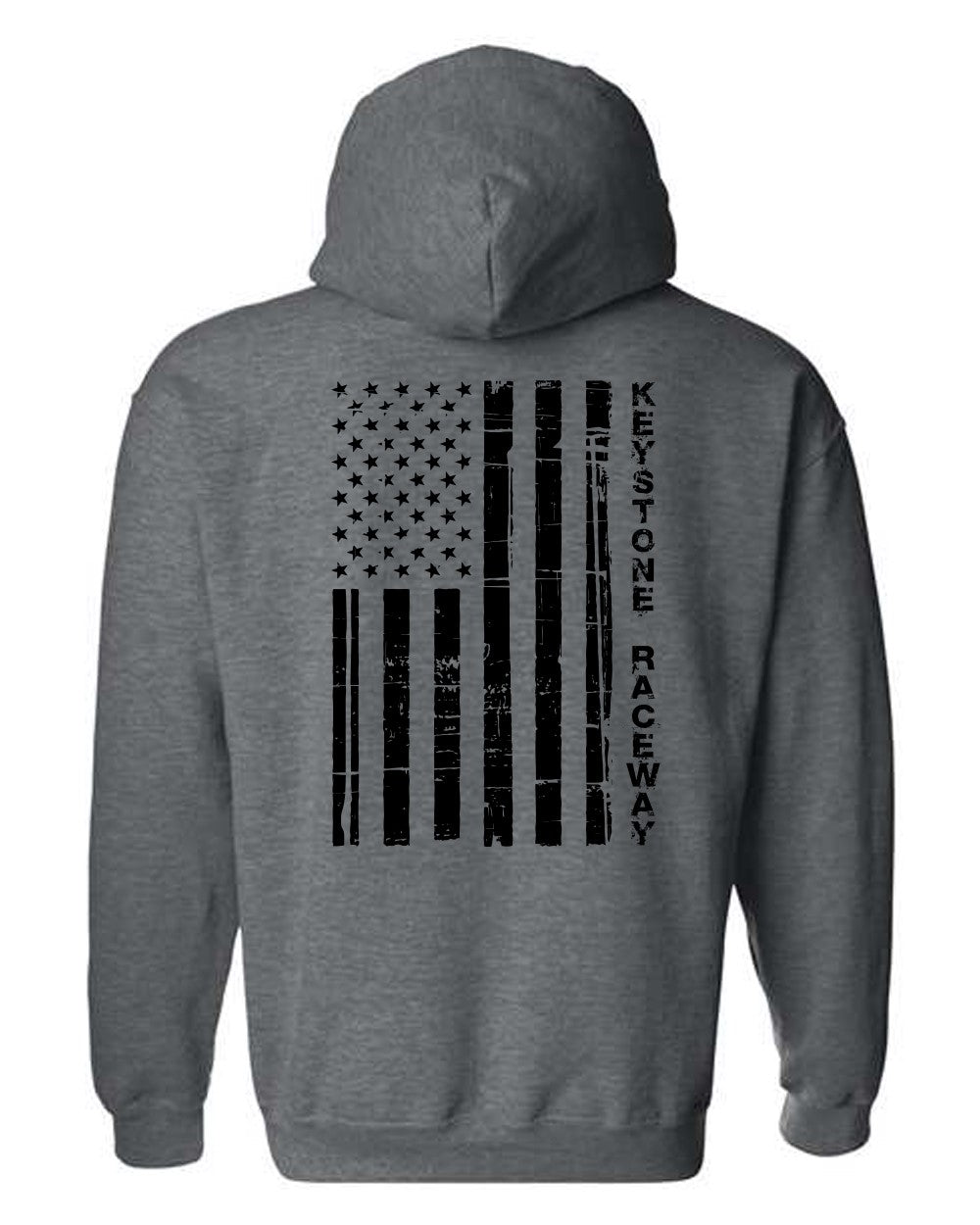Keystone Flag Hoodie with Black Logo