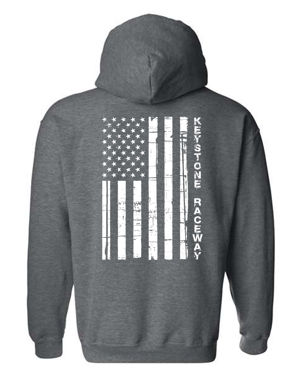 Keystone Flag Hoodie with White Logo