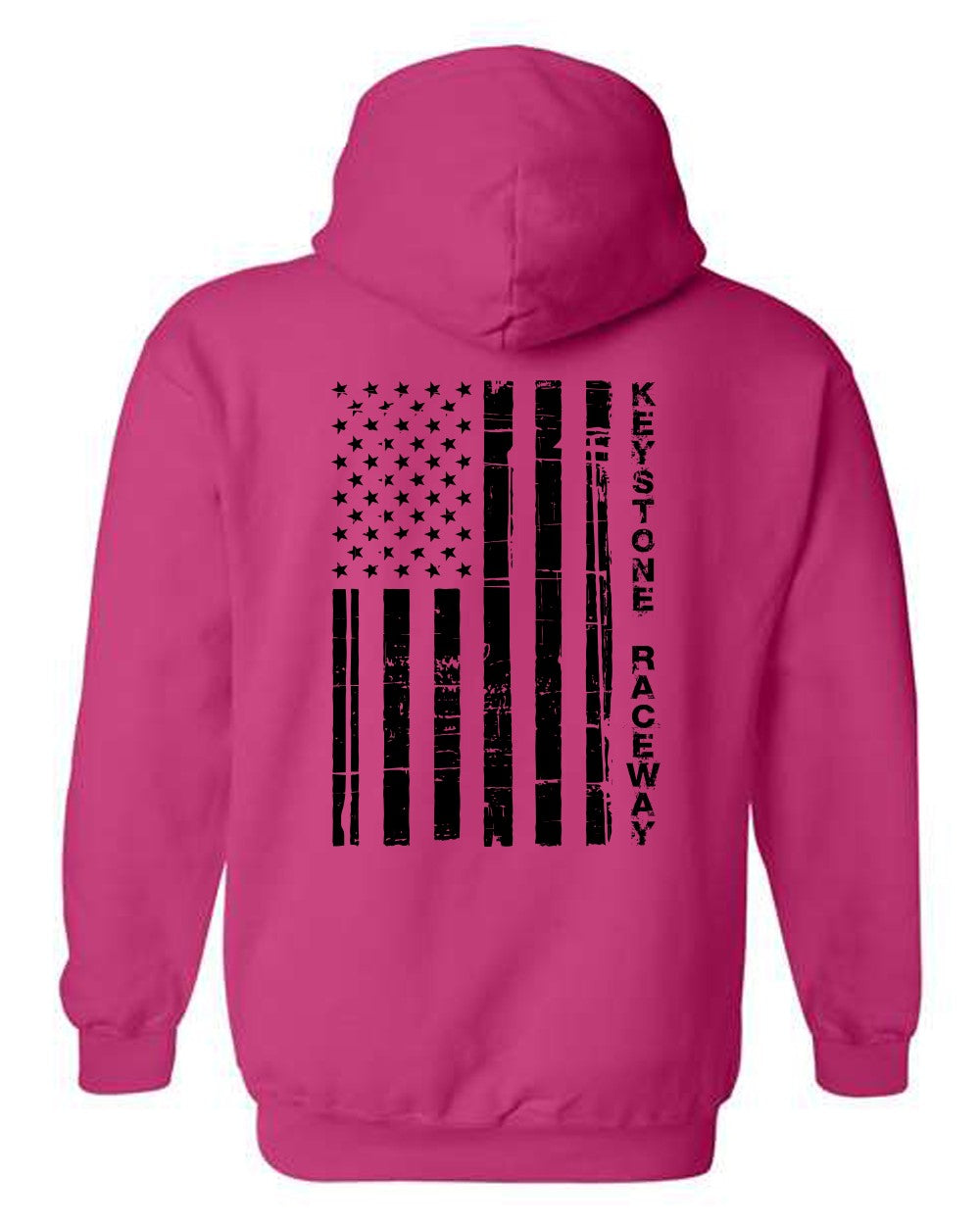 Keystone Flag Hoodie with Black Logo