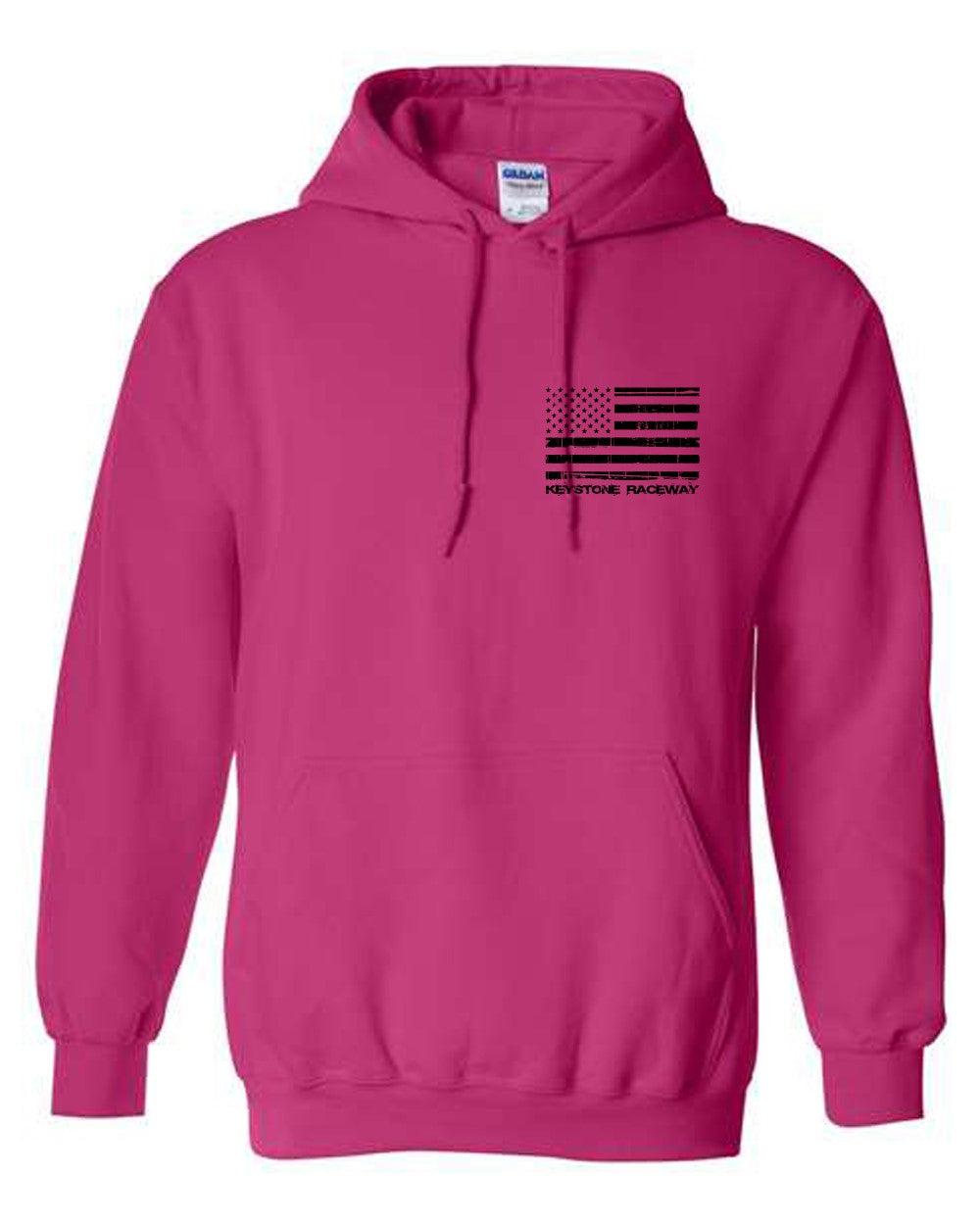 Keystone Flag Hoodie with Black Logo