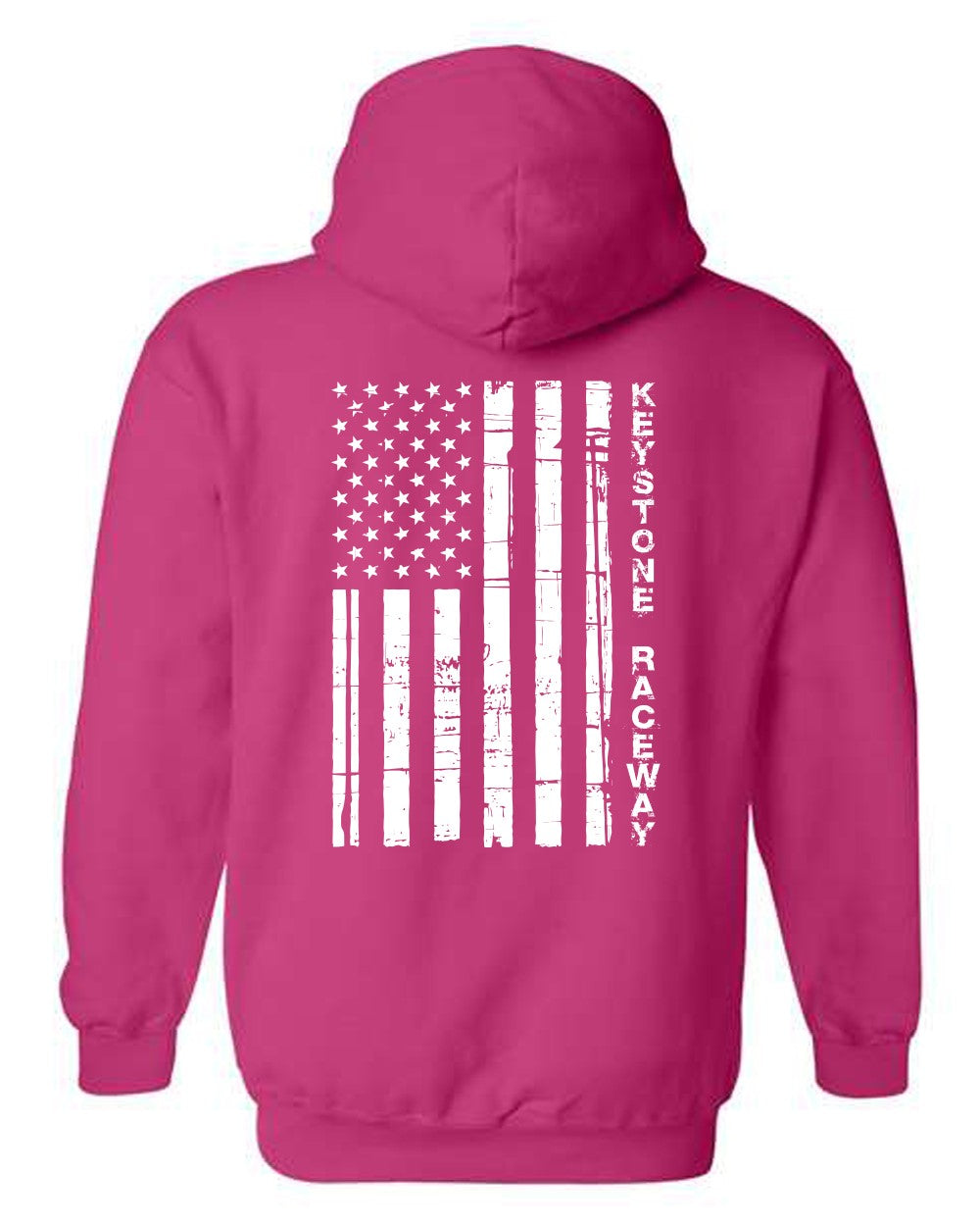 Keystone Flag Hoodie with White Logo