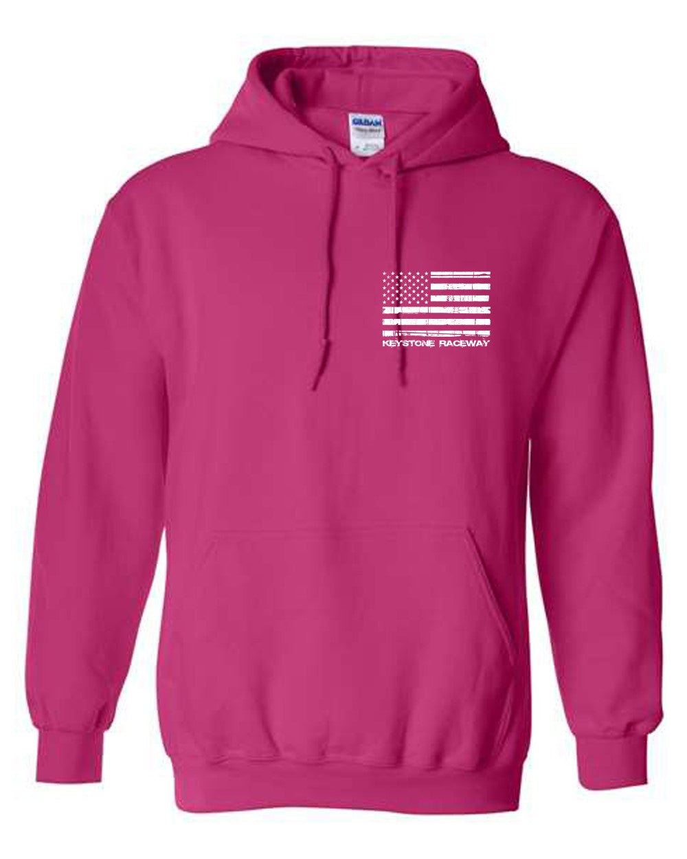 Keystone Flag Hoodie with White Logo