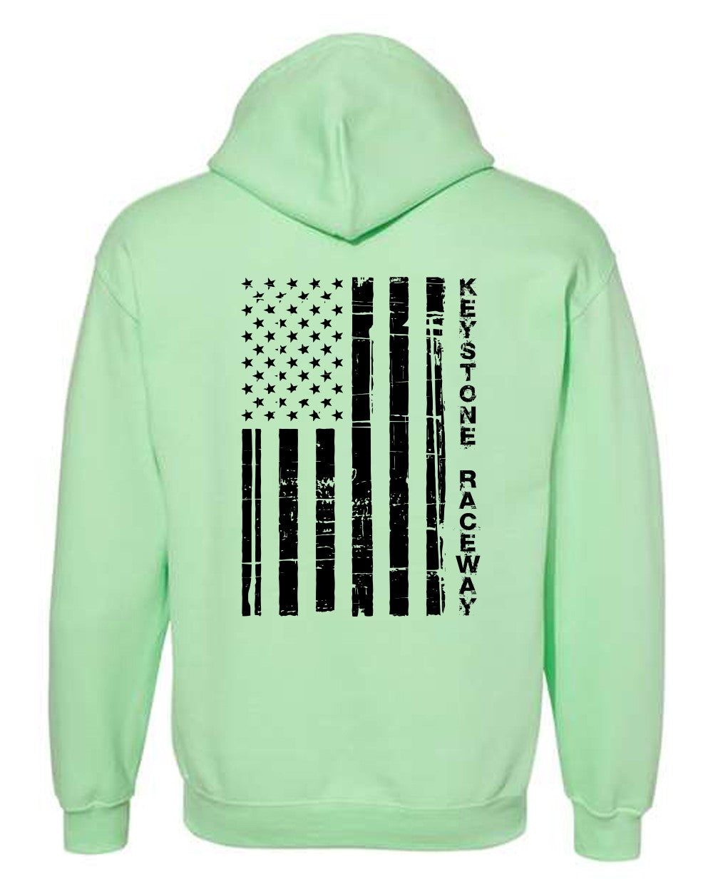 Keystone Flag Hoodie with Black Logo