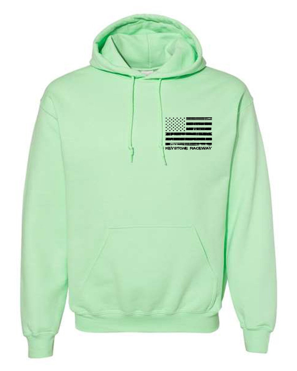 Keystone Flag Hoodie with Black Logo
