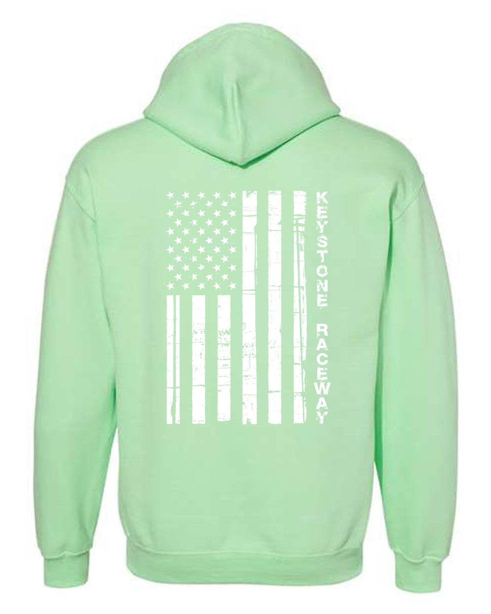 Keystone Flag Hoodie with White Logo