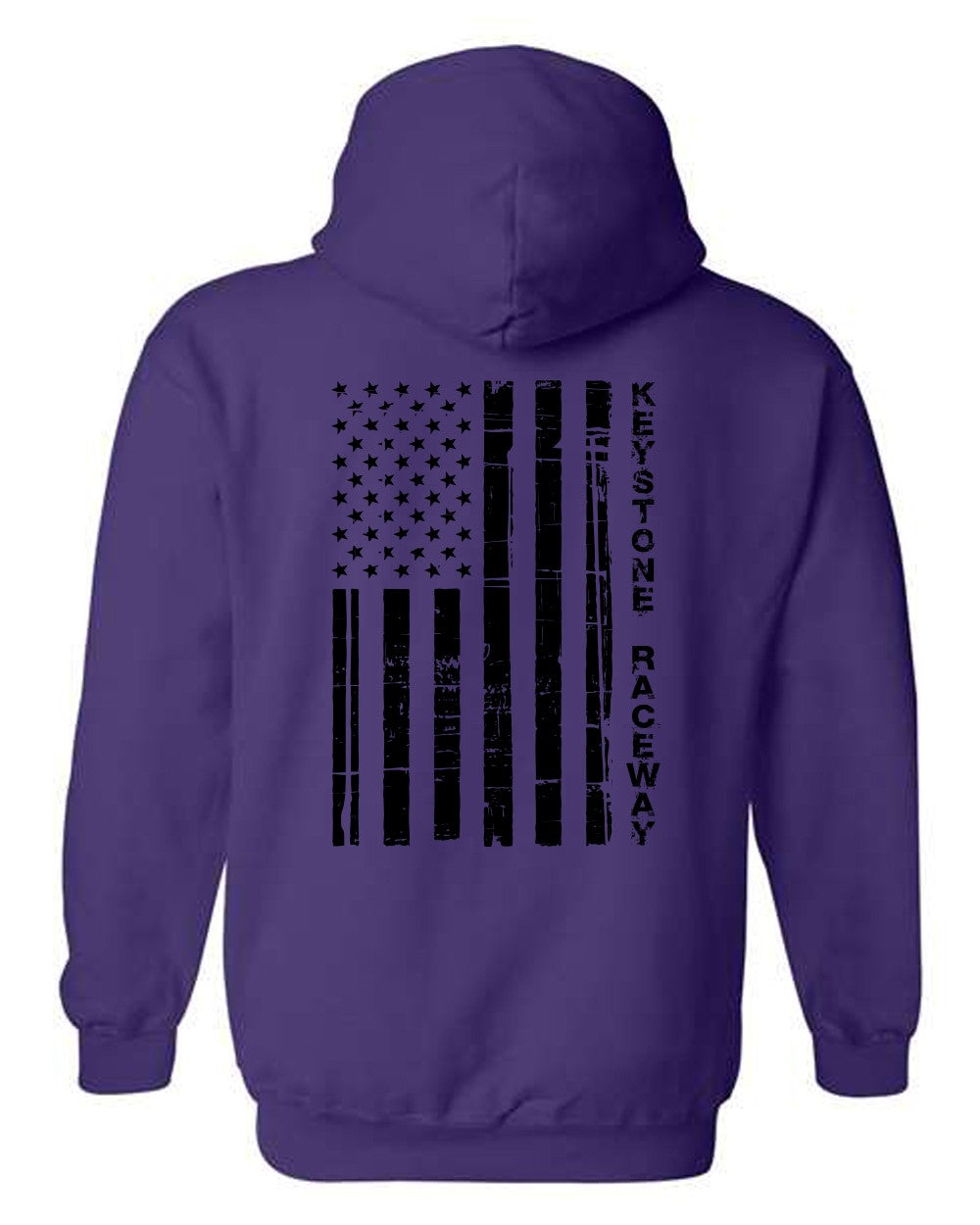 Keystone Flag Hoodie with Black Logo
