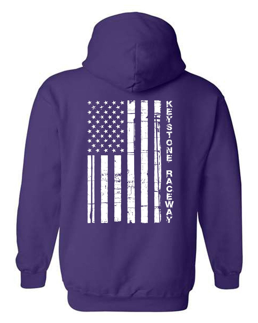 Keystone Flag Hoodie with White Logo