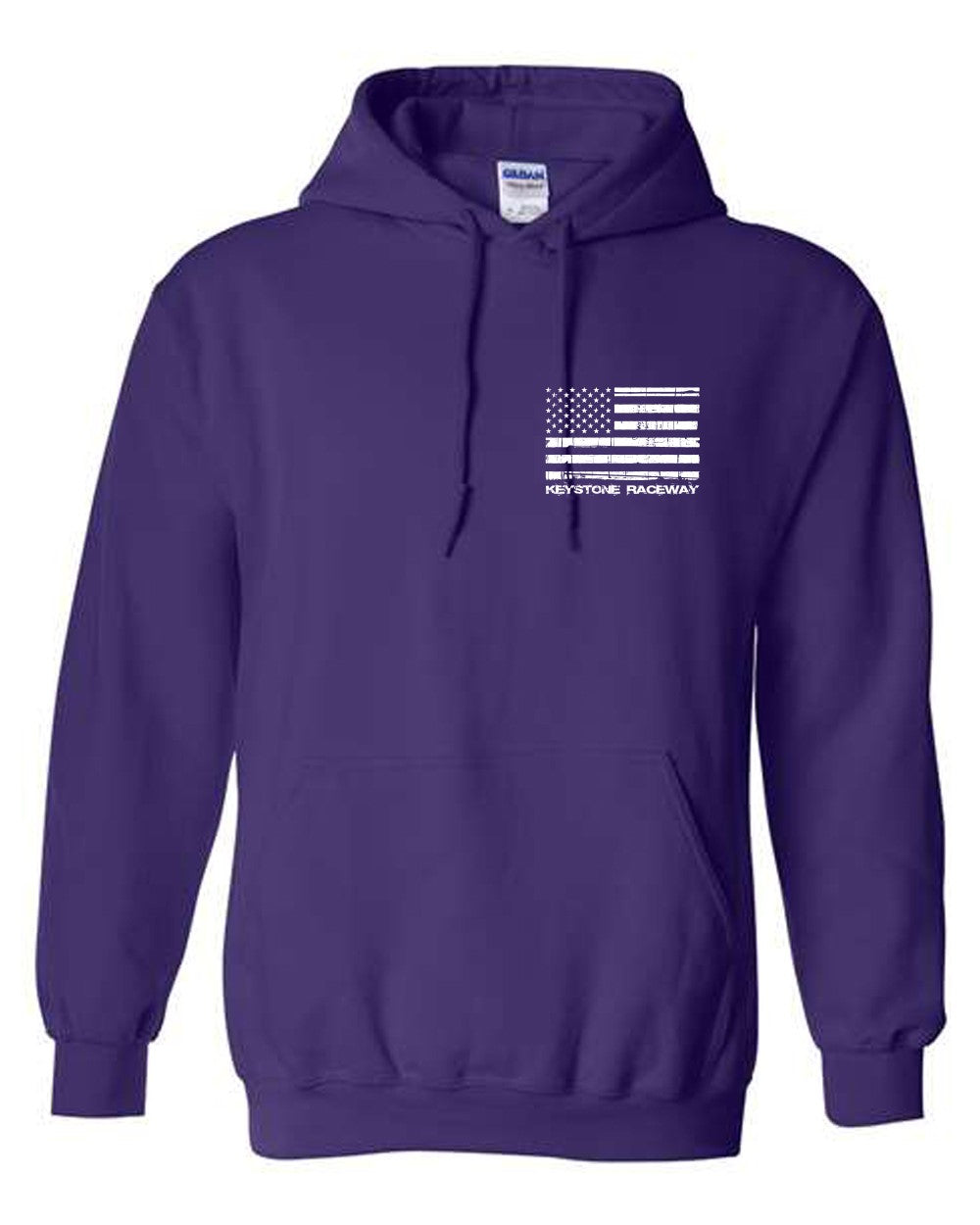 Keystone Flag Hoodie with White Logo