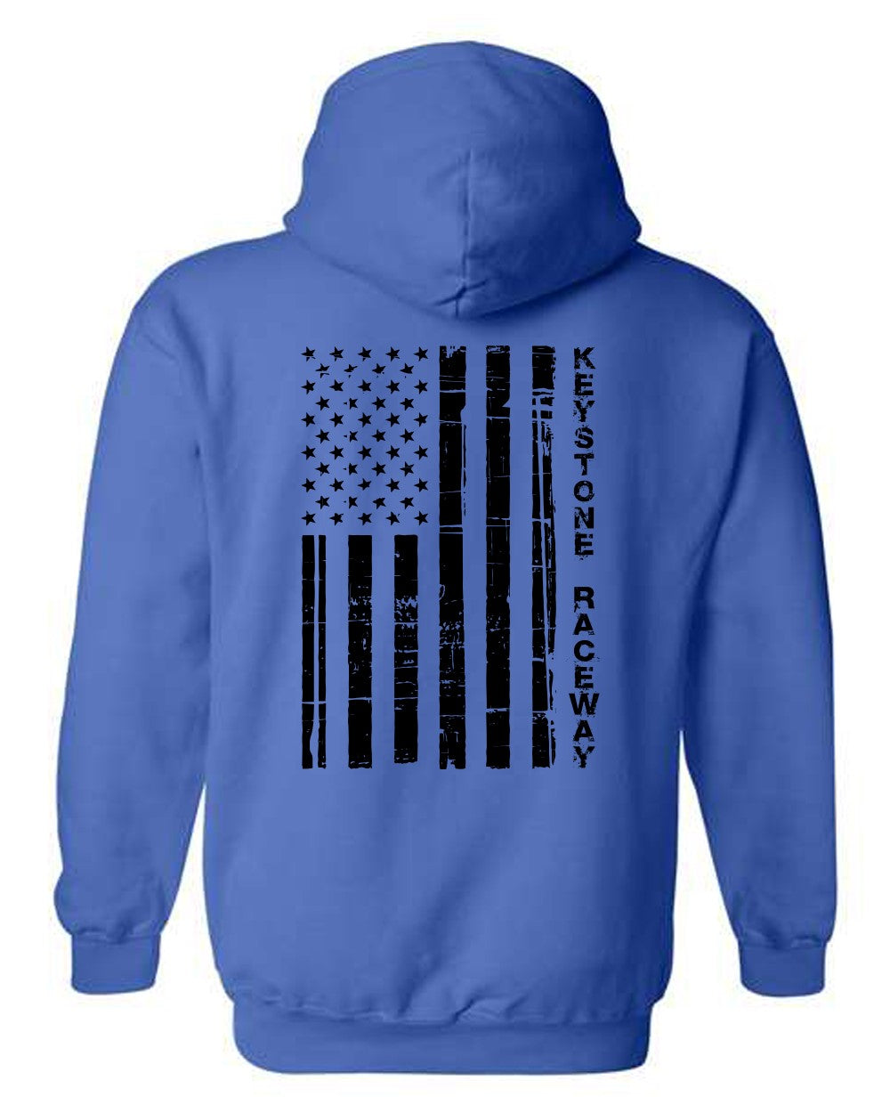 Keystone Flag Hoodie with Black Logo