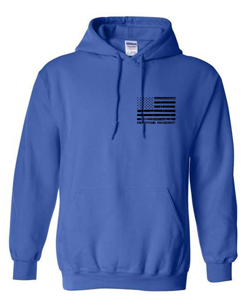 Keystone Flag Hoodie with Black Logo