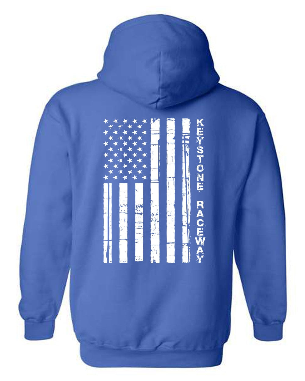 Keystone Flag Hoodie with White Logo