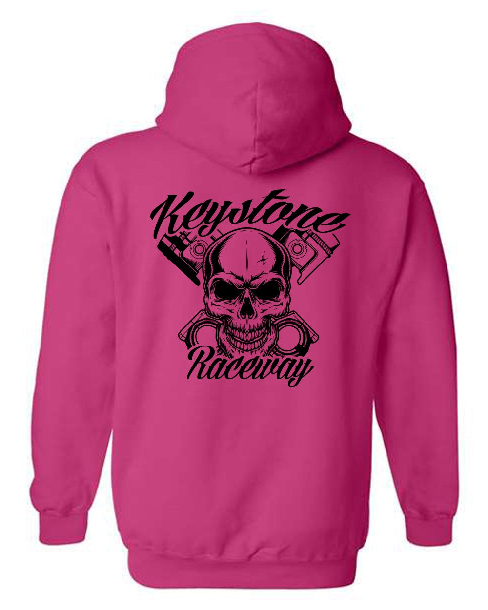 Keystone Skull Hoodie with Black Logo
