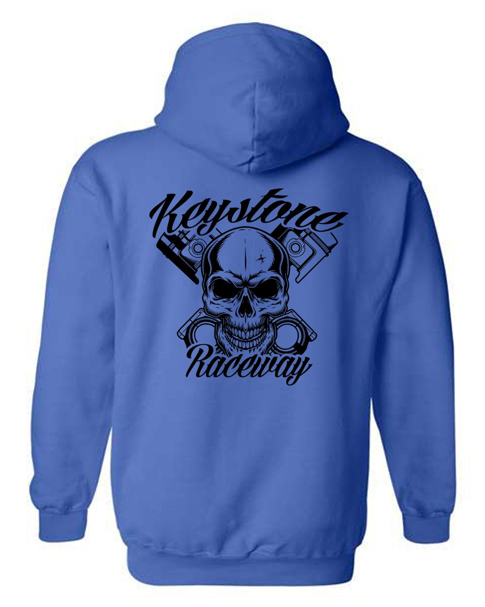 Keystone Skull Hoodie with Black Logo