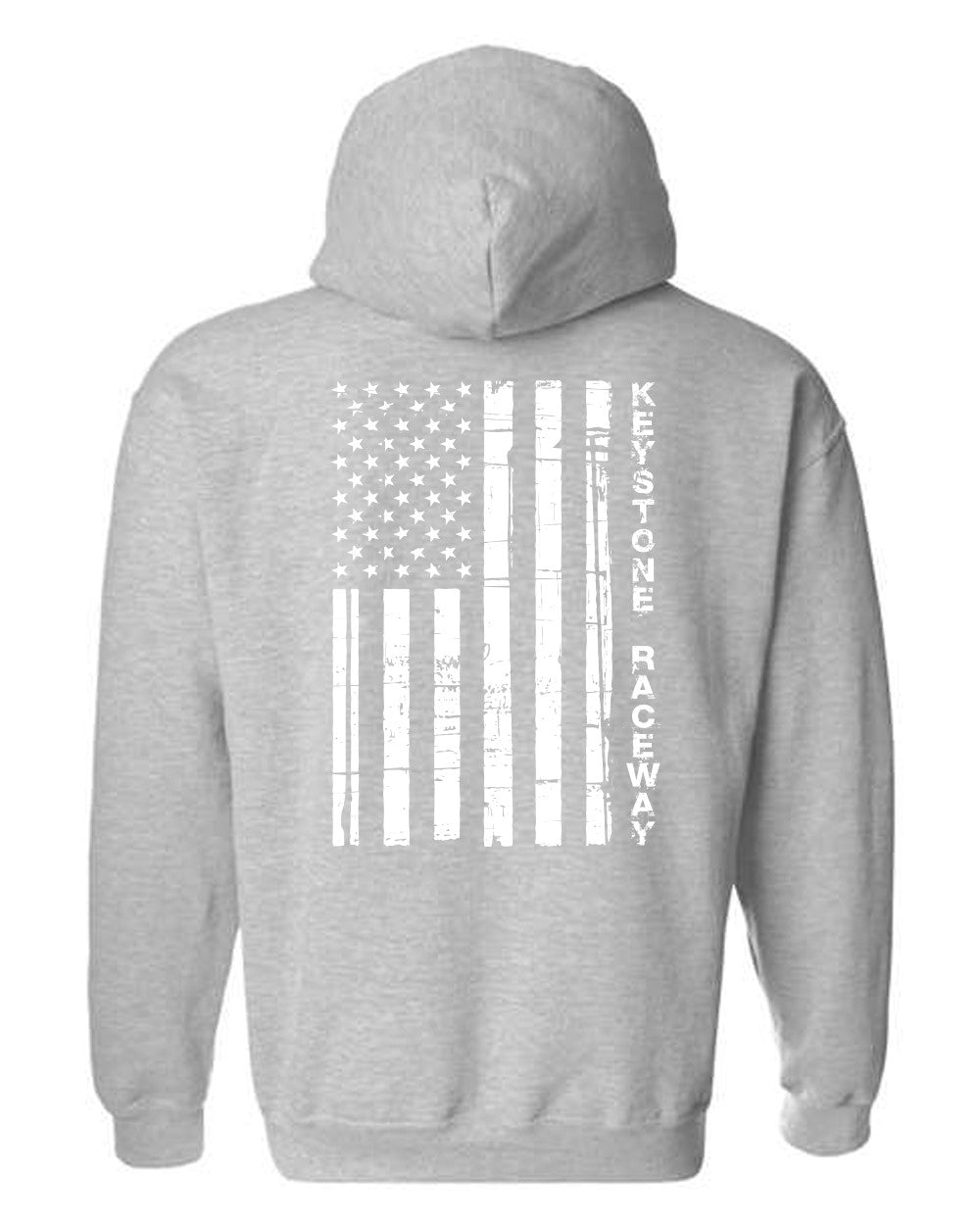 Keystone Flag Hoodie with White Logo