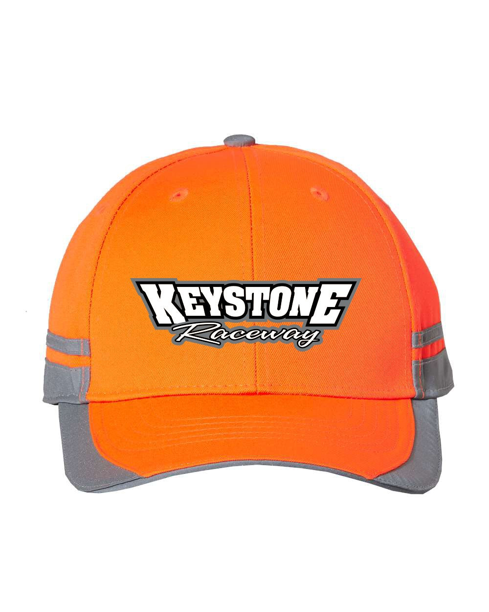 Outdoor Cap Orange Reflective Hat