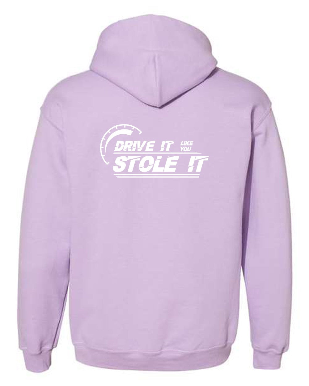 Drive it like you stole it Hoodie with White Logo