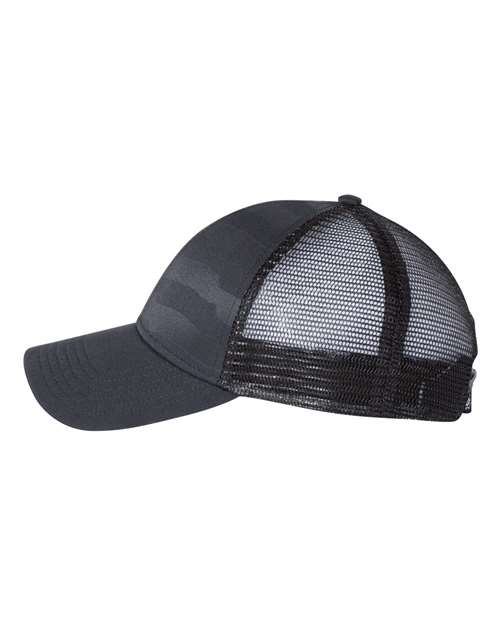 Outdoor Cap black debossed stars and stripes hat