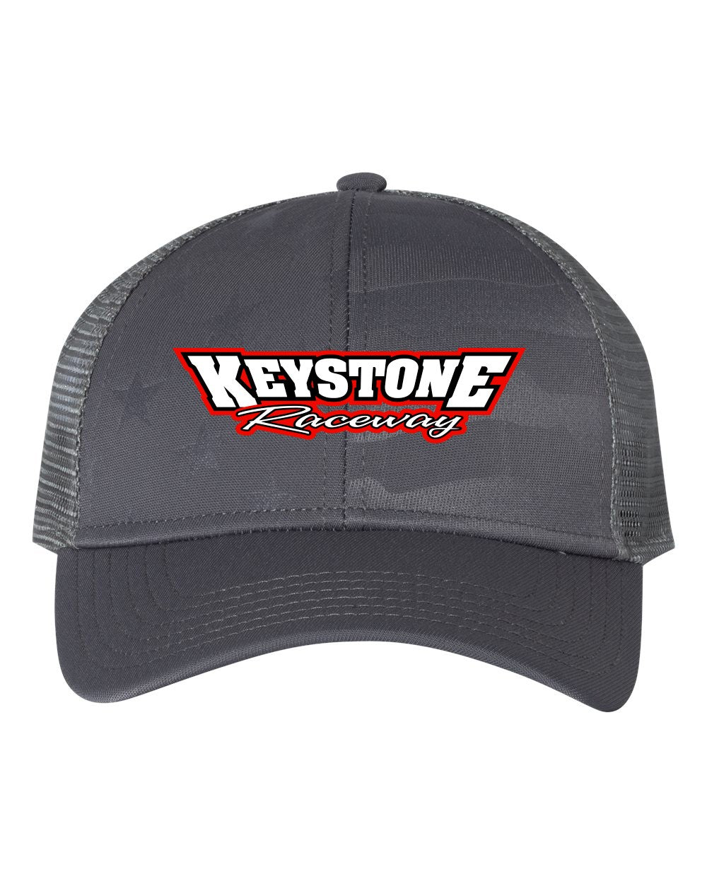 Outdoor Cap gray debossed stars & stripes hat