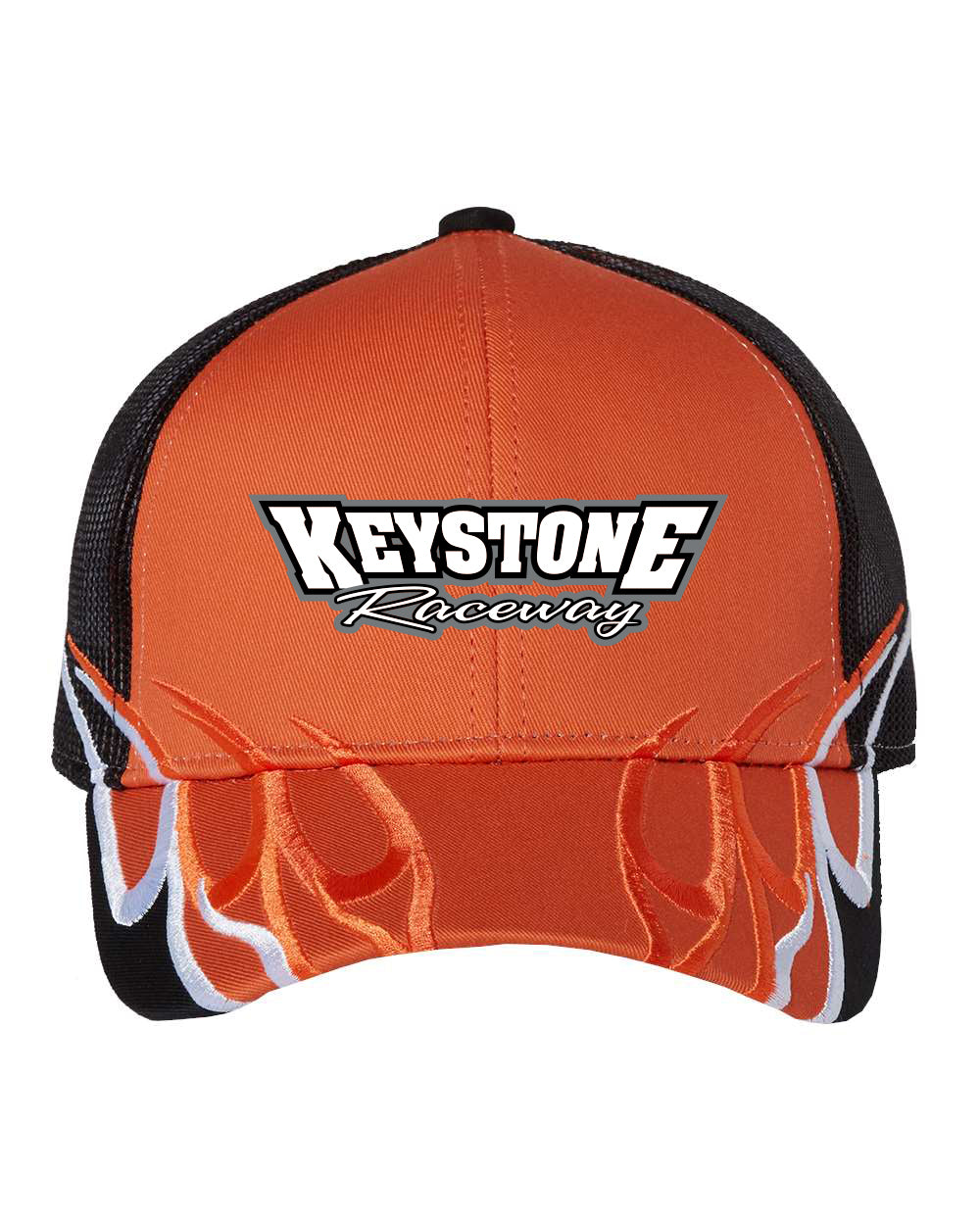 Outdoor Cap orange flame hat