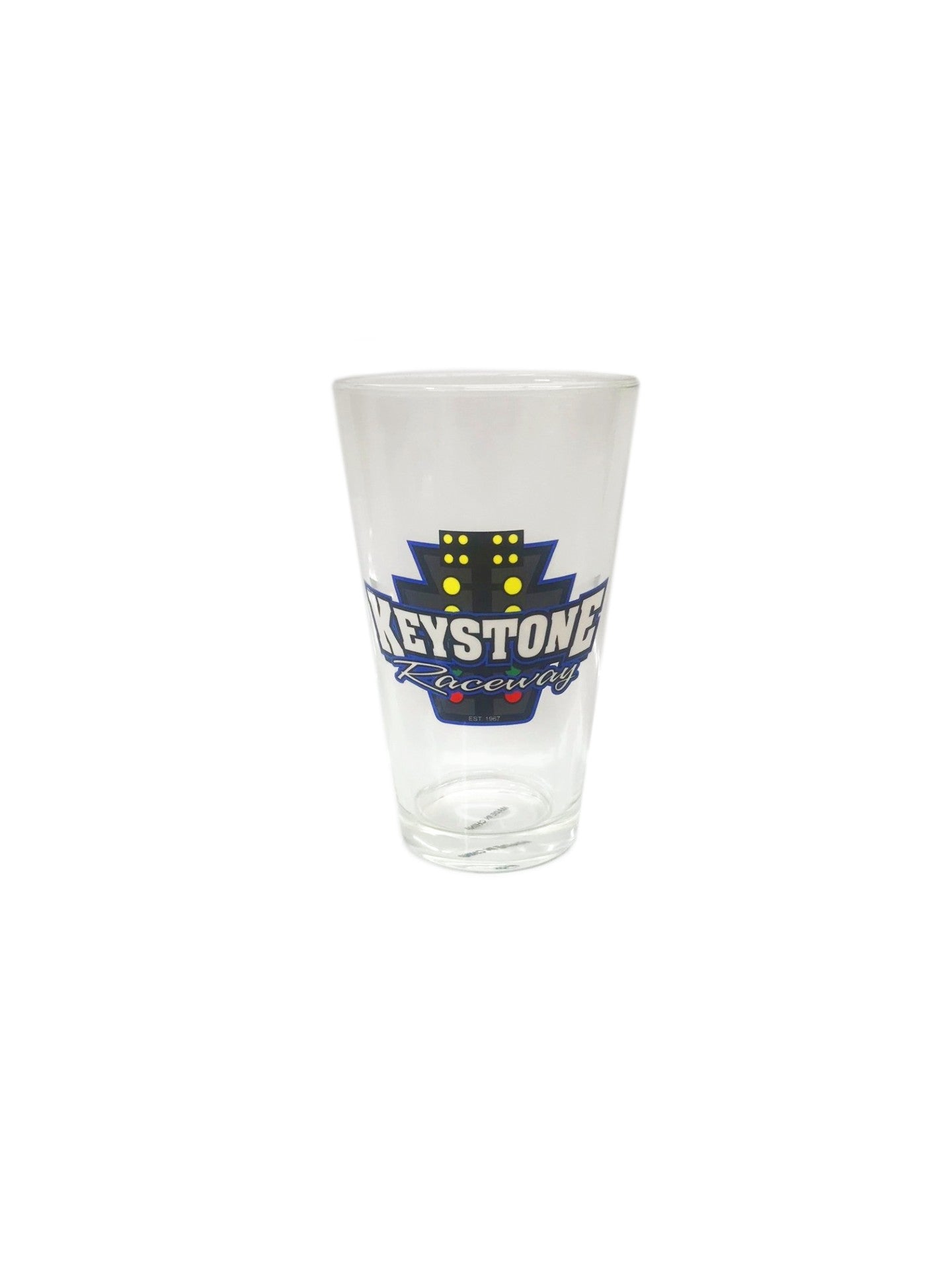 Keystone Raceway Pint Glasses