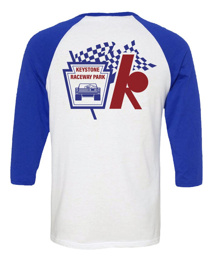 Vintage Keystone Raceway Park 3/4 Sleeve Shirts